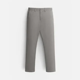 Quần Kaki Chinos Co Giãn Thoáng Mát The Minimalist 023 Xám